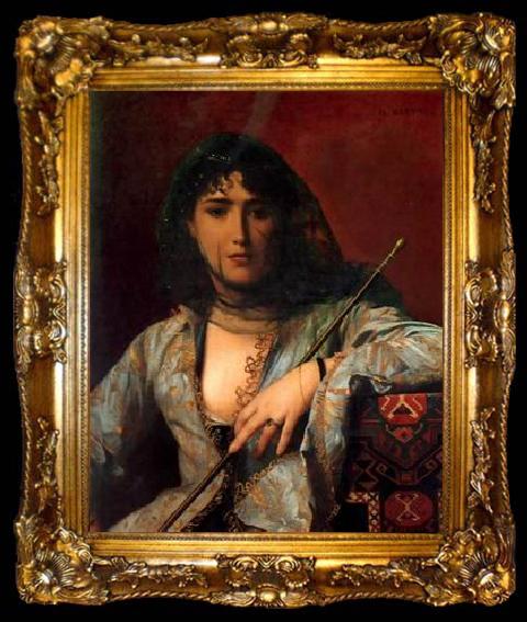 framed  unknow artist Arab or Arabic people and life. Orientalism oil paintings 546, ta009-2